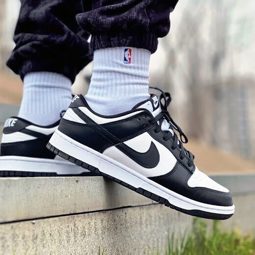 Nike Offizielle Website offizielle Herrenschuhe und Frauenschuhe Paar Sneakers Klassiker Schwarz-Weiß-Panda Dunk Nicht-Schlupf-Kee-Resistante Casual Shoes DD1391-100 Männer/CW1590-100 Frauen 39 Frauen