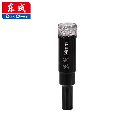 Dongcheng brazed diamond all-ceramic tile hole opener dry drill bit glass marble tile opening hole punch 6 66