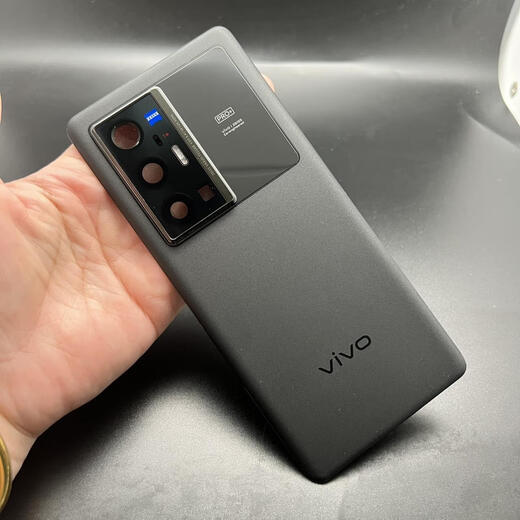 Vivo is suitable for X70 original mobile phone back case X70Pro original glass back cover Pro battery cover rear screen case X70Pro+ black original back cover with mirror
