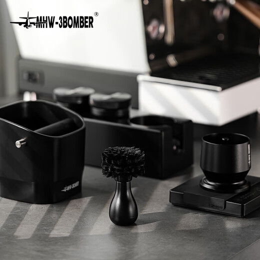 MHW-3BOMBER bomber ABS powder bowl cleaning brush coffee machine handle cleaning brush bar tool coffee handle cleaning brush powder bowl cleaning brush (51-58mm universal)