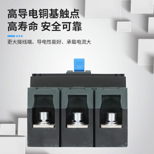 正泰CHNT昆仑塑壳断路器空气开关NXM-63S 12250S400A630S 2P 16A