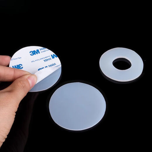 Pick-up cat silicone pad with high filter resistance, waterproof and leak-proof flat pad processing, customized with high resistance, soft washer, screw seal, 3*6*1mm, 120 pieces