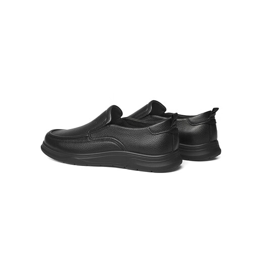 Red Dragonfly Linksmonat Casual Lederschuhe 2025 Frühlings-Herren-Gelegenheitsschuhe mittleren und älteren Schuhe WTA15124 Black 38