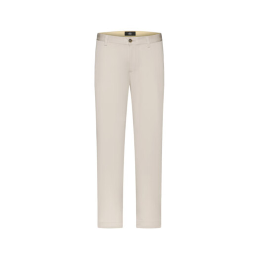 Sept loups [cool et confortable] Pantalon décontracté pour les hommes en été coton froid mince fines et confortable Pantalon à jambes droites 701 (kaki) 32 A175 / 80A