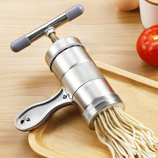 MAXCOOK Stainless Steel Noodle Machine Manual Noodle Press Household Noodle Press Hand Press Noodle Machine Noodle Beating Machine MCPJ8916