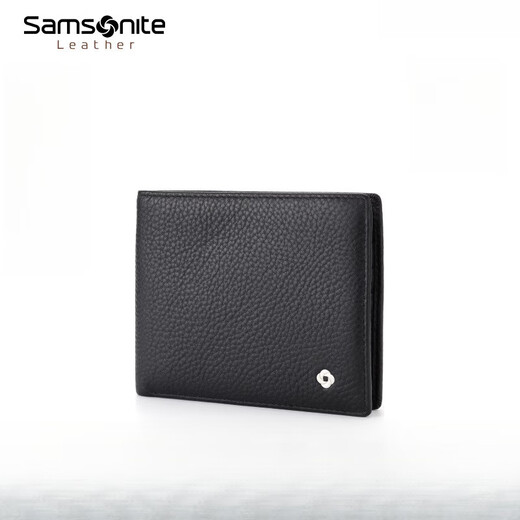 Samsonite 520 Geschenk Geldbeutel 2024 Neues Männer Kurzer Multi-Card-Kartenkoffer integrierter Geldbeutel TK7 TK7X09001 kann den Führerschein für den Führer