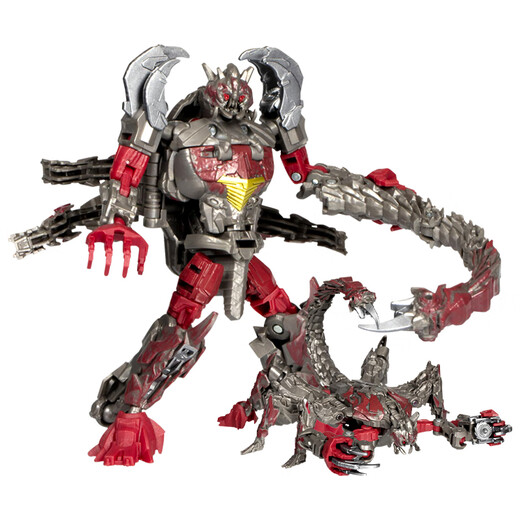 Transformers (TRANSFORMERS) Children's Boy Toy Car Model Playing Peripheral Gift Studio Series Strengthening Movie 7 Double Fist G0533