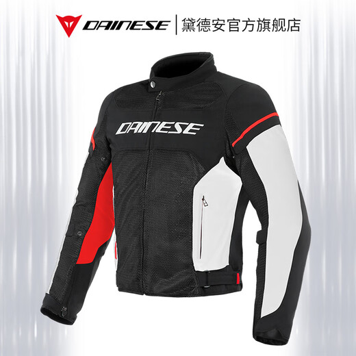 DAINESE丹尼斯骑行服夏季网眼摩托车通风透气FRAME D1男款防摔四季赛车服 691-黑色(预装CE级护具) 48