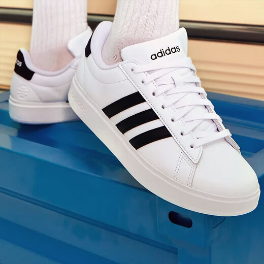 Adidas Neo board shoes men's shoes women's shoes spring new couple sneakers retro low top casual shoes GW9195 white 36