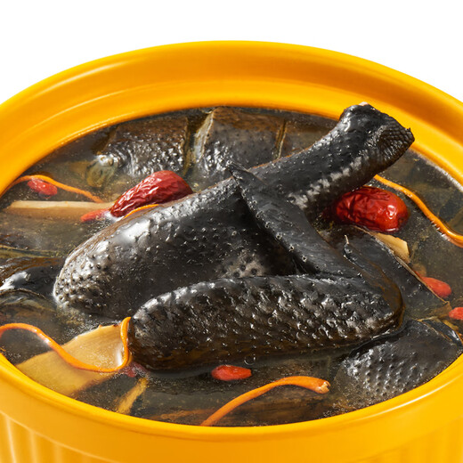 Wen's Original Cut Aged Silky Chicken Nuggets 1Jin Jin is equal to 0.5kg Black Gold Local Silky Chicken More than 400 Days Aged Silky Chicken Frozen Hot Pot Ingredients