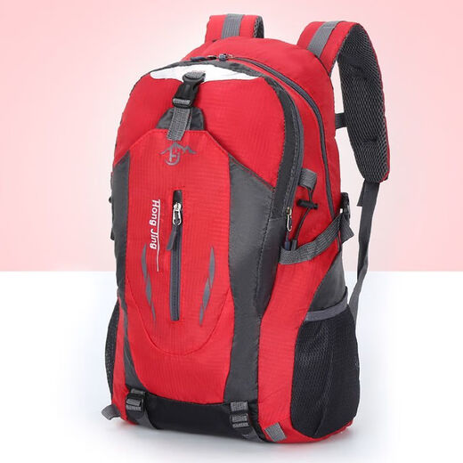 Nueva bolsa de montañismo al aire libre senderismo gran capacidad mochila hombres y mujeres bolsas de viaje mochila mochila escolar mochila impermeable negro