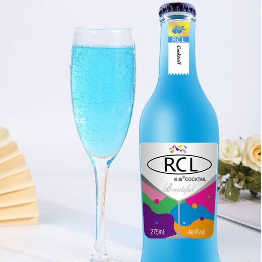 若趣鸡尾酒24瓶套装*275ml整箱预调酒洋酒水果味酒低度酒少女士微醺酒 鸡尾酒磨砂瓶4度 多口味混发*24瓶