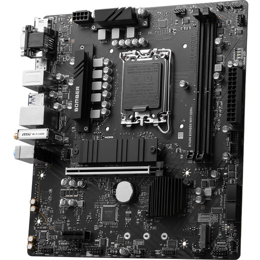 微星B760M爆破弹/迫击炮2代/Z790刀锋MAX/暗黑2代/超神/战神MAX D5主板 微星PRO B760M爆破弹WIFI D4 单主板