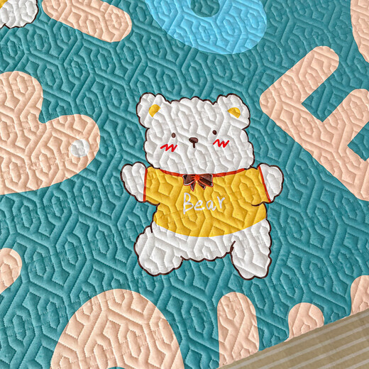 
Grace's tatami without running bed with large kang cover cover with cotton bed cover four seasons bed sheets large kang single rural kang cover kang cover K687 (2 meters + sagging 40 cm) * 2.0 meters