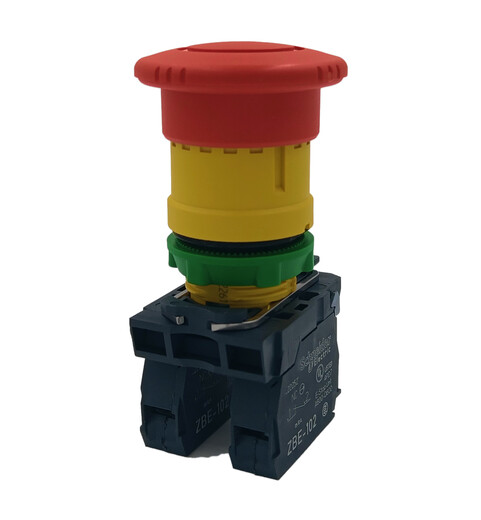 
ZB5AS844 Red Emergency Stop XB5AS8442/XB5AS8445 XB5AS8444/AS84 XB5AS8446 Complete Set of Contacts 3 Closed 008KG