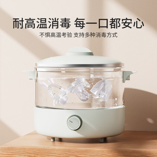 Jingmengyuan Baby Bite Bag Eats Fruit Complementary Food Artifact Baby Fruit and Vegetable Juice Teething Stick Full Silicone Pacifier 1 Pack Cute Rabbit Large Size - 7 Months and Over