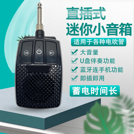 
Huangshi hair tube straight plug small speaker AKAI special Bluetooth speaker Roland Yajia Aohechang IELTS universal model Zeya hair tube straight plug small speaker