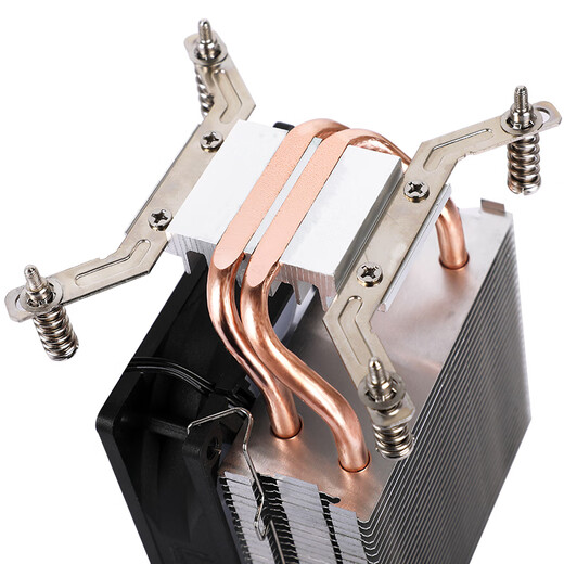 Радиатор процессора BUBALUS T22 (2 тепловые трубки/мультиплатформенность Intel/поддержка матового вентилятора 1700/9 см/замок для легкой установки/воздушное охлаждение корпуса компьютера)