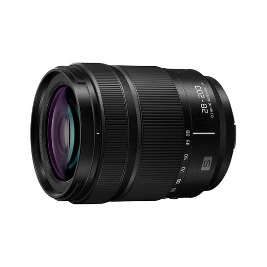 Panasonic 28-200mm F4-F7.1 full-frame mirrorless/mirror single camera telephoto zoom telephoto lens, one lens for the world