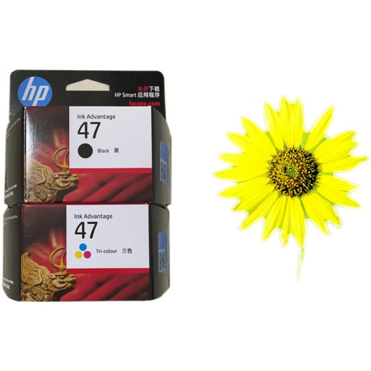 Original HP 47 Tintenpatrone Schwarze Farbe 4825 4826 4829 4828 4877 Drucker Tintenpatron