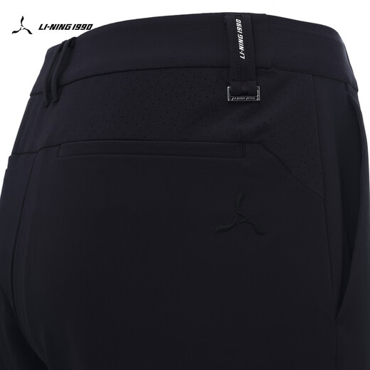 Li-nun 1990 Herren schnell trockener cooler Sport-Shorts Summer Golf Serie Casual Hosen Aksu727 Black-3 M