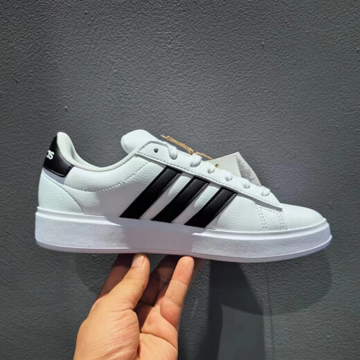 
Adidas casual shoes men's shoes women's shoes 2025 new summer sports shoes GRAND COURT 2.0 low top shoes relax GW9195 white 39