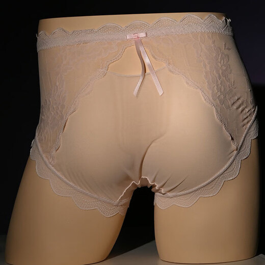Fenteng 180200Jin Jin is equal to 0.5kg large size lace hollow underwear pure desire style 3XL black 150-200Jin Jin is equal to 0.5kg egg-packed