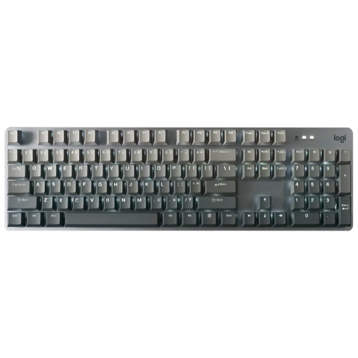 Logitech K845 Juego de teclado mecánico Eports E-Sports Wired Computer Office Office Keycap Versión de teclado personalizado Dé regalos para niños novia K845 Versión de gradiente de tinta Red Axis Rojo