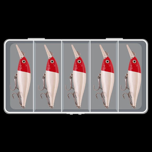 Submersible Minollua Bait White Strip Freshwater Simulated Bait Boxed Fishing Gear Fishing Supplies 2