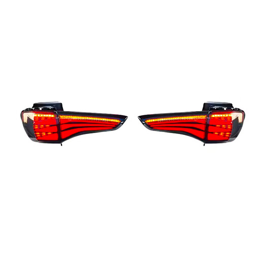 LANDTRIP 适用于20-23别克GL8ES陆尊653T尾灯总成改装艾维亚贯穿尾灯总成 GL8贯穿一体尾灯总成(熏黑/一套)