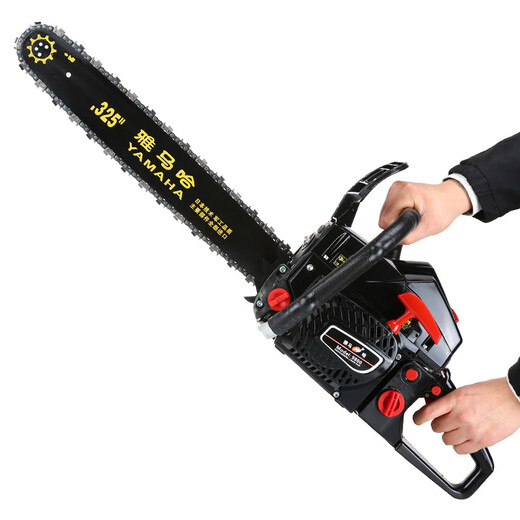 Yamaha 9800 chain saw, gasoline saw, logging saw, high-power chain saw, imported configuration, woodworking saw and tree felling machine, black model with +2 imported chains