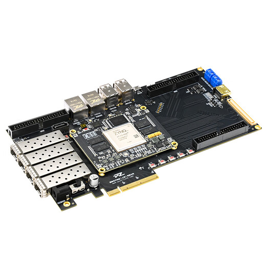璞致FPGA开发板 xilinxZYNQ7035  XC7Z045PCIe 光纤XC7Z100 SSD卡套餐 PZ7100-KFB-900