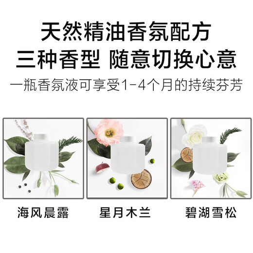 Xiaomi Mijia automatic fragrance machine set household fragrance machine indoor fragrance diffuser fragrance diffuser fragrance machine fragrance sea breeze morning dew