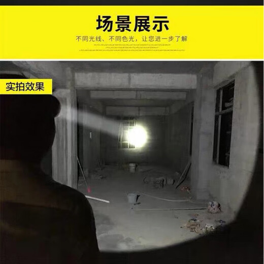 定制适用LED头灯强光超亮头戴式手电筒户外远射充电感应夜钓鱼小氙气矿灯 【702高配】充电头灯 配送充电1