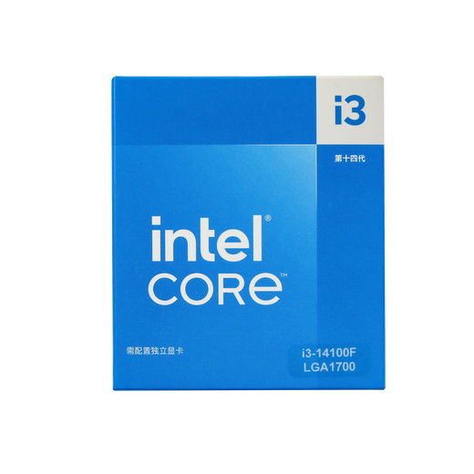 
Intel (Intel) 14th Generation Core CPU Processor Desktop Processor Boxed CPU i3-14100F Boxed [4 cores and 8 threads]