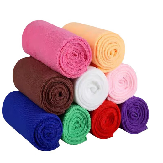 Jing'anmei microfiber towel nano car towel hotel bath towel thin hair towel kitchen rag super absorbent cleaning towel blue 35*75 cm