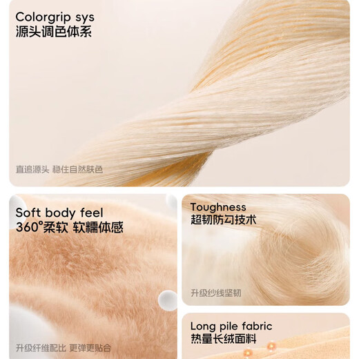 Bare leg artifact women's leggings 2025 autumn and winter new style can be worn outside, anti-snagging, durable, super slim and slim pantyhose, skin color, 200g thin velvet, one size fits all, suitable for 80-135 Jin Jin equals 0.5 kg