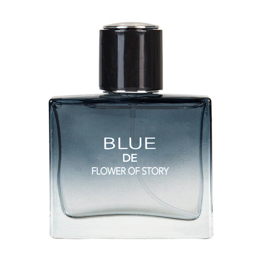Welfare for newcomers 0.01 Men's Perfume Flower Story Azure Long-lasting Light Fragrance Marine Fragrance Cologne Charm F-011C Azure Black 50ML Quantity 2* Please contact customer service for matching