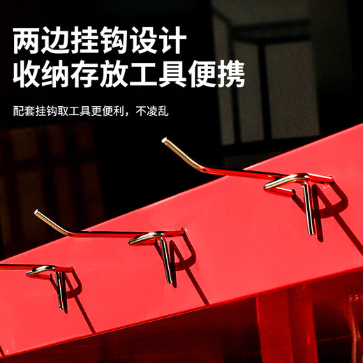 Niuxiang Tool Trolley Multifunctional Trolley Box Maintenance Storage Storage Shelves Mobile Cabinet Auto Repair Workshop Trolley Blue Three-Layer