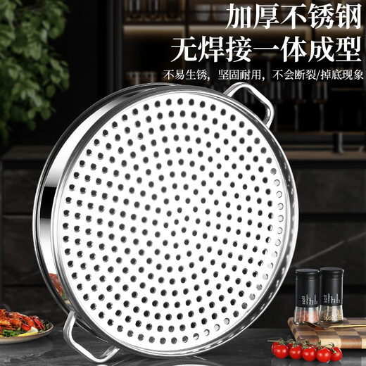 Ji Jinheng 304 stainless steel steamer commercial household large capacity steamed buns double three multi-layer large steamer extra large steamer four cages and one cover food grade 304 steel 60cm