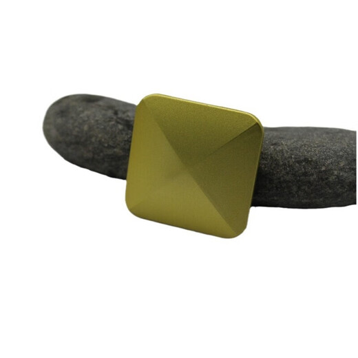 Fun black technology FlipoFlip desktop kinetic energy release stress relief creative fingertip entertainment top toy square-silver