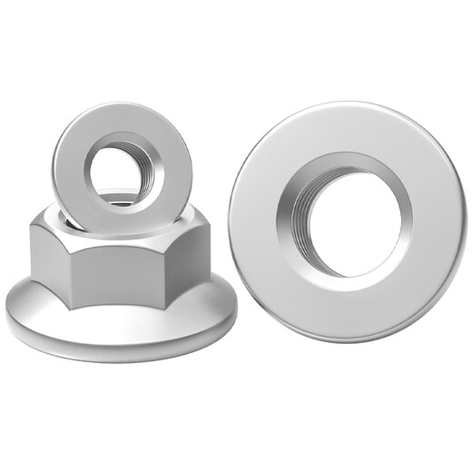 Tianzhuo Hardware Grade 10 Q230 Dacromet flat bottom hexagonal nut flange nut M6M8M10M12M14M16 GB6177 M10-5 only