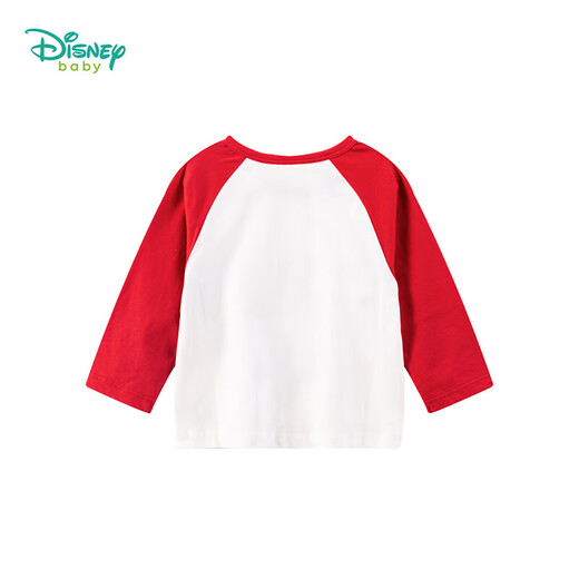Disney Baby (Disney Baby) Kinder-langärmeliges T-Shirt für Männer und Frauen Kindermode lässig und vielseitig 24 Jahre Herbst neuer Stil 211S1483 Mädchen Minnie 110