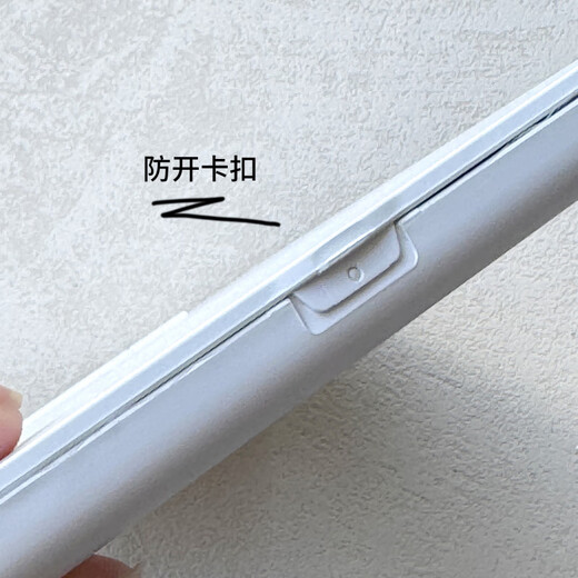 Ok mirror auxiliary wearing mirror led fill light mirror contact lens RGP orthokeratology mirror special foldable table mirror folding LED fill light mirror white