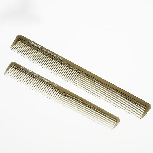 
Jingshilan professional flat hair cut comb special haircut comb for hair salon ultra-thin men's women's hair apple comb flat hair comb 15930 transparent gray
