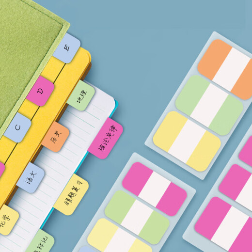 3M Post-It Notas Notas Paper/Post-It Notas/Nota Notas/Etiquetas de instrucciones Extrajados Etiquetas gruesas Suministros de suministros escolares Must-Have Have 4 colores para el inicio de la escuela-48 páginas 686-4NB