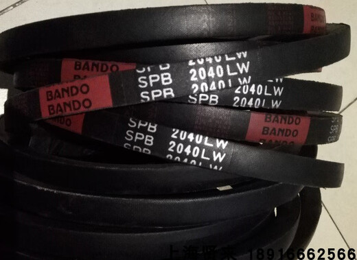 OEMG进口日本阪东BANDO三角皮带SPB3800LW坂东高速防油窄V型带5V-1500 SPB 3550 LW 5V-1400