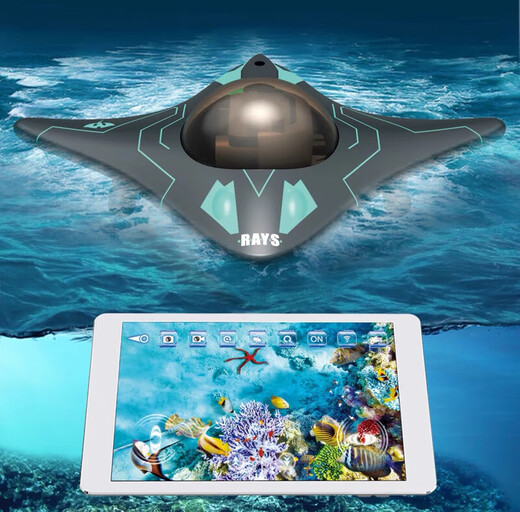 L'art de la création peut caméra le navire télécommande du navire WiFi WiFi Transmission en temps réel Enregistrement vidéo de poisson électrique explosion de vitesse sous-marin de vitesse