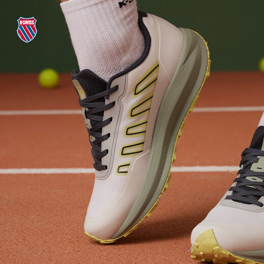 Kswiss [même style sur le spectacle] Kswiss Chaussures de course masculines 24 Nouvelles chaussures sportives et de loisirs 9272-m 108 Gray / Sage / Sage / Wimbledon White 40
