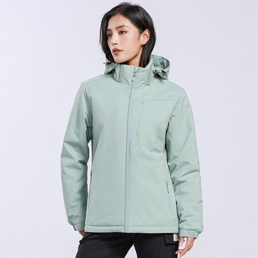 Western Camel Vancamel Kurzjacke Frauen 2024 Neues heißes Fleece Windmantel kleiner windproofes verdickte Arbeit Jacke einschicht